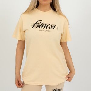 Sporty & Rich 80’s Fitness T Shirt